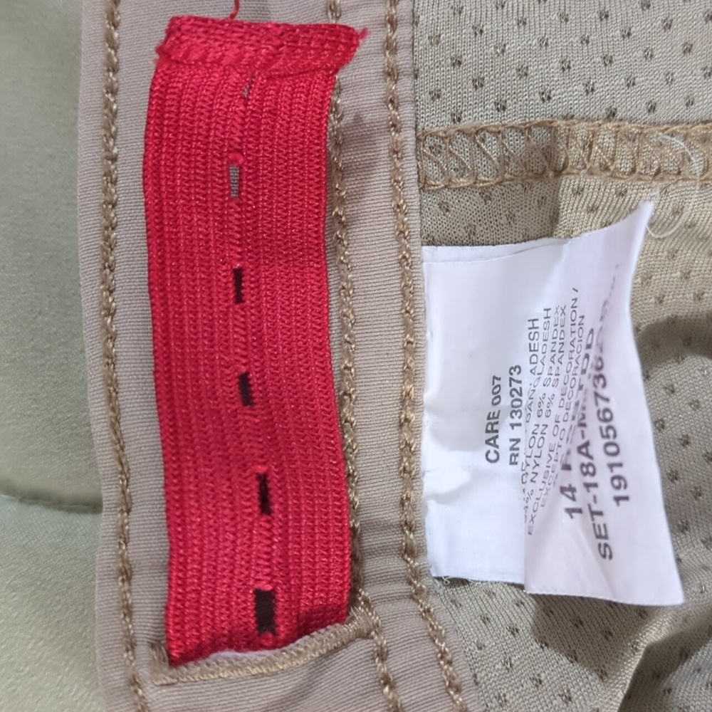 Wrangler Men's Teenager Tan Cargo Shorts Size 14 Regular - Picture 7 of 7